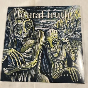 Brutal Truth - Goodbye Cruel World 3x LP 2011 Apathic View Productions [Sealed] - Picture 1 of 2