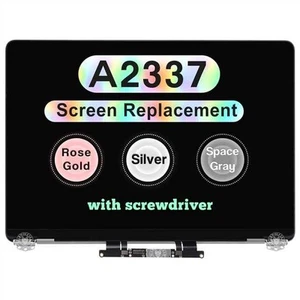 Screen Replacement for MacBook Air M1 2020 A2337 EMC/ 3598 LCD Display Retina/ - Afbeelding 1 van 5