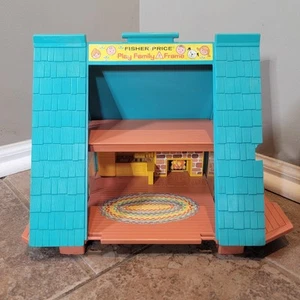 Fisher Price Little People Vintage 1974 Play Family A Frame House #990 Only - Bild 1 von 10