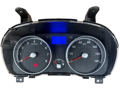 Cuadro de instrumentos velocímetro panel de instrumentos Hyundai Accent 2010 y 11 55.662 millas Foto 1 de 4