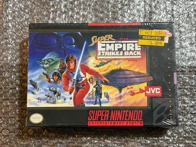 Super Star Wars: El Imperio Contraataca SNES Nuevo Precintado JVC Primera Impresión LEER Foto 1 de 4