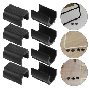 8 piezas Almohadillas para pies abiertas Tapas para patas de silla Protectores de piso para madera dura - Imagen 1 de 12
