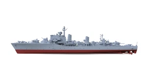 SSMODEL 1/1250 Mode Halland class Destroyer of the Swedish Navy Full Hull - Picture 1 of 3