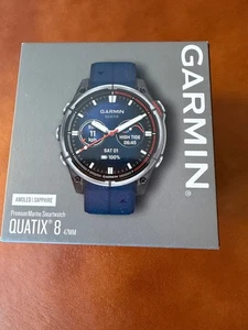 Garmin Quatix 8 47mm 100% perfect - Used ONE TIME  registered 17 July 2025 - Picture 1 of 7