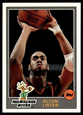 1992-93 Topps Archives Alton Lister Milwaukee Bucks #17 - Image 1 of 2