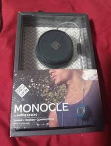 Slate: Monocle by Native Union Speaker + Handset + Speakerphone new - Picture 1 of 2