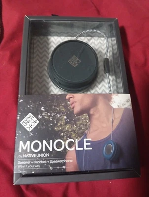 Slate: Monocle by Native Union Speaker + Handset + Speakerphone new - Image 1 of 2
