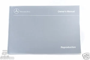 Mercedes-Benz Reproduction Owner's Manual 1989 260E 300E 300CE *6550584213 - Picture 1 of 1