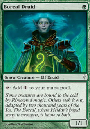 BOREAL DRUID Coldsnap MTG Magic the Gathering Cards DJMagic - Image 1 of 1