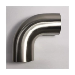 5" Stainless 90° Mandrel Bend Elbow - 1D Tight Radius - 16GA/.065" Wall - 2 - Picture 1 of 2