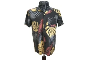Deus Ex Machina Motorcycles ‘In Benzin Veritas’ Size Small Button Down Hawaiian - Picture 1 of 8