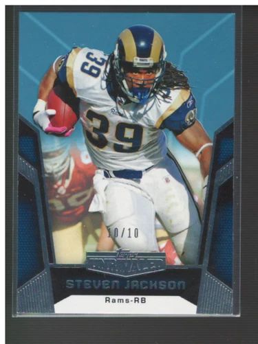 A5462- 2010 Topps Unrivaled Blue FB Card #s 1-150 -You Pick- 15+ FREE US SHIP - Image 1 of 1