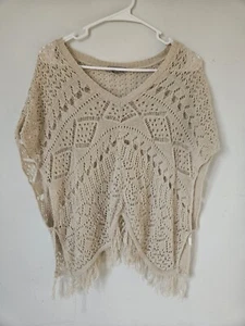 Boho T/O Sweater Size Medium - Picture 1 of 6