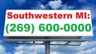 269 Area Code Southwestern Michigan "Million" Vanity Phone Number!  Rare!