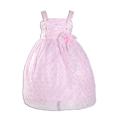 CINDA Baby Mädchen Blumenmuster Partykleid rosa weiß gelb 9-12 Monate bis 2-3 Jahre