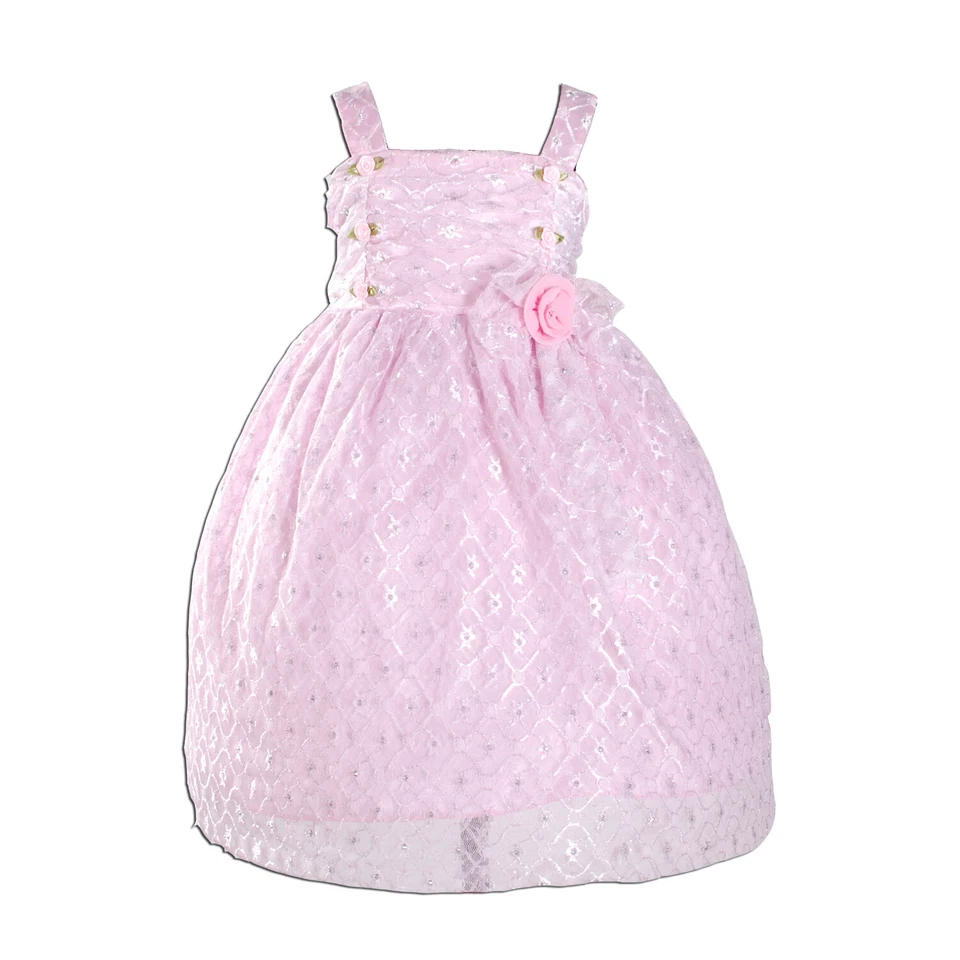 CINDA Baby Mädchen Blumenmuster Partykleid rosa weiß gelb 9-12 Monate bis 2-3 Jahre