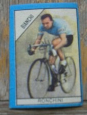 RONCHINI BIANCHI CICLISMO FIGURINA CARD NANNINA 1960
