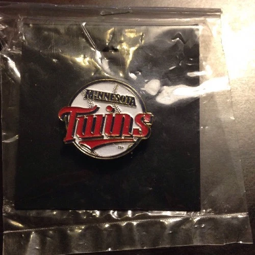 MLB Minnesota Twins Logo Pin, Badge, Lapel, NEW IN PACKAGE - Image 1 of 1