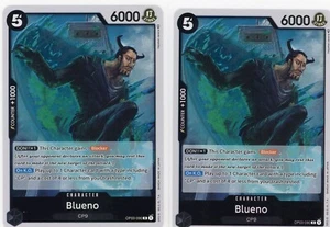 ONE PIECE Card Game Pillars of Strength BLUENO X2 OP03-090 R FOIL ENGLISH - Picture 1 of 1