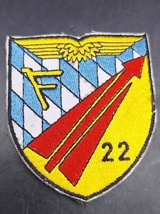 Bundeswehr Patch BW Ärmelabzeichen Klett StStffi FlaRakGrp 22 - Bild 1 von 1