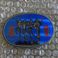 KISS Mexico Belt Buckle - 1970s - Collectible Rock Accessory - RARE