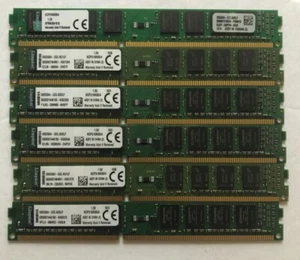 Set of 6 Kingston KCP316NS8/4 6x 4GB DDR3 1600MHz 240-pin Unbuffered RAM DIMM - Picture 1 of 1