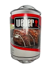 Weber Original RIB RACK Chrome Plated Steel Grill BBQ 6605 - Picture 1 of 5