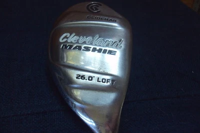 Cleveland Mashie M5 26 deg hybrid Miyazaki 59g A/senior 39.25" arthritic grip - Image 1 of 4