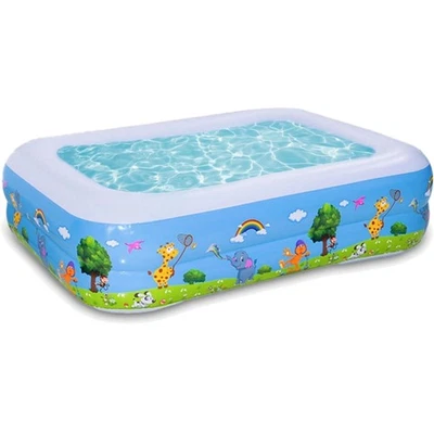 Intex Aufblasbarer Kinderschwimmbecken Planschbecken Wasserpool 105x75x30cm - Bild 1 von 4