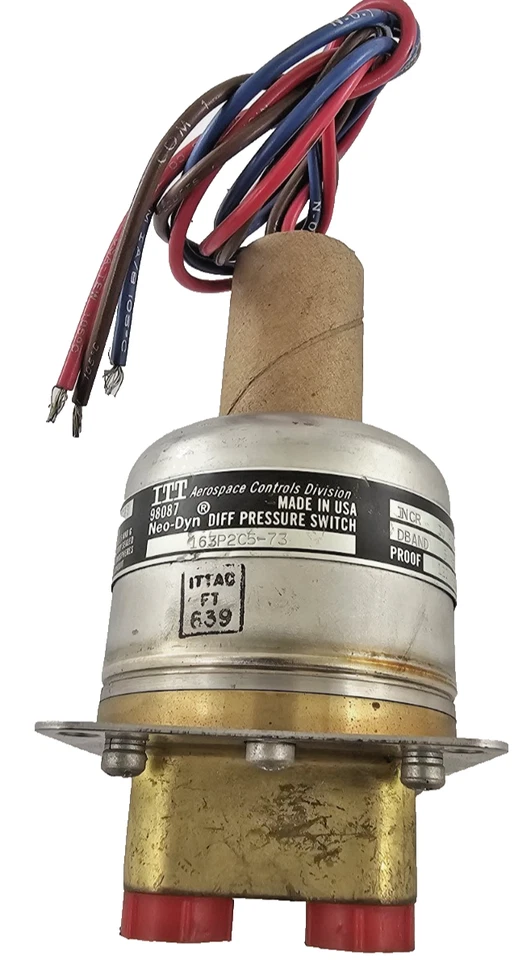 Neo-Dyn 163P Differential Pressure Switch – Model 163P2C5-73, NEMA 4 - Image 1 of 4