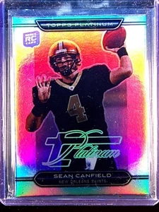 2010 Topps Platinum Sean Canfield Rookie Platinum Refractors #21 Saints - Picture 1 of 2