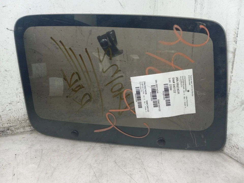 89-95 TOYOTA PICKUP PASAJERO CUARTO DERECHO CRISTAL CABINA EXTRA Foto 1 de 4