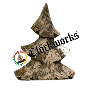 Snow Covered Pine Tree Cuckoo Decoration - Picture 1 of 1
