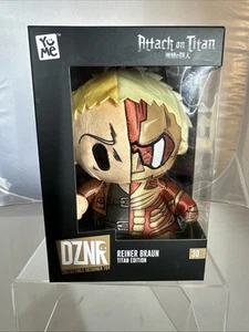 YuMe ATTACK ON TITAN 7” DZNR Collectible Plush REINER BRAUN Titan Edition - Picture 1 of 7
