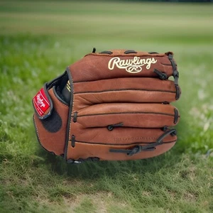 Rawlings RBG36TBR RH 12.5" Leather Zero Shock Baseball Glove Left Hand Throw - Picture 1 of 9
