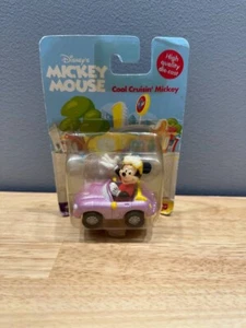 Vintage Disney Cool Cruisin Mickey Mouse Fisher Price Diecast TOY Vehicle - Picture 1 of 2