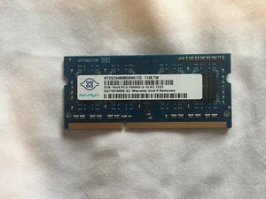 Nanya 2gb Ddr3 Pc3-10600s Nt2gc64b88g0ns-cg laptop ram - Picture 1 of 1