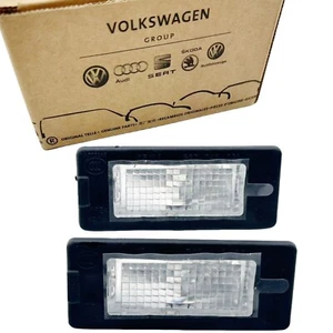 2x Original VW Kennzeichenleuchte 56D 943 021 Für Passat B6 Jetta MK6 Golf Plus - Bild 1 von 5