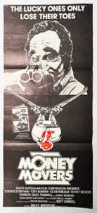 Money Movers Terence Donovan 1979 Original Australian Daybill - Imagen 1 de 1