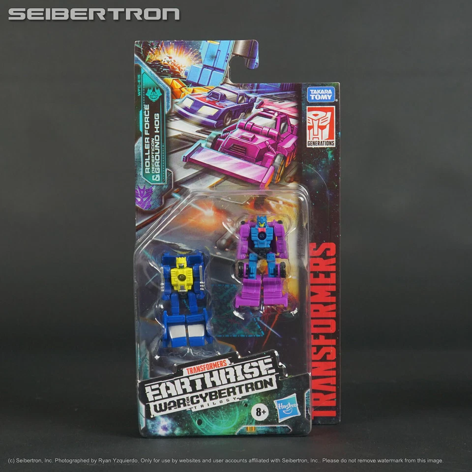 Transformers Earthrise War for Cybertron Roller Force and Ground Hog Master