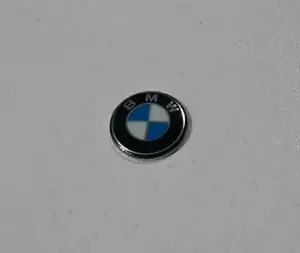 ALARM KEY FOB BADGE REPLACEMENT BMW REMOTE BUTTON EMBLEM GENUINE 2155754 E90 E60 - Picture 1 of 17
