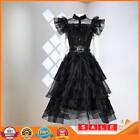 Cosplay Dress with Belt Cosplay Costume for Adults (7T 130cm Child + Hair )