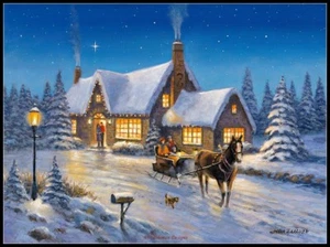 Chart Needlework - Counted Cross Stitch Patterns - The Warmth of the Season - Picture 1 of 2
