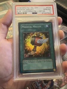Yu-Gi-Oh! 2006 Magical Mallet DP2-024 1st Edition PSA 10 POP 4 - Bild 1 von 2
