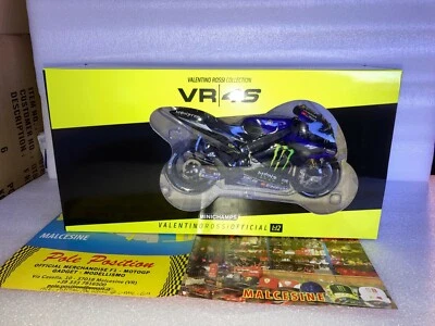 1:12 MINICHAMPS YAMAHA TEST SEPANG 2019 V. ROSSI LIMITED 630 PCS SHIP. WORLDW. - Immagine 1 di 4