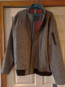 Tommy Hilfiger Mens Coat Size Size XXl Brand nw with Tags Black/Gray - Picture 1 of 2