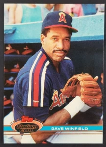 Dave Winfield 1991 Topps Stadium Club Baseball Card #263 (NM) - Picture 1 of 2