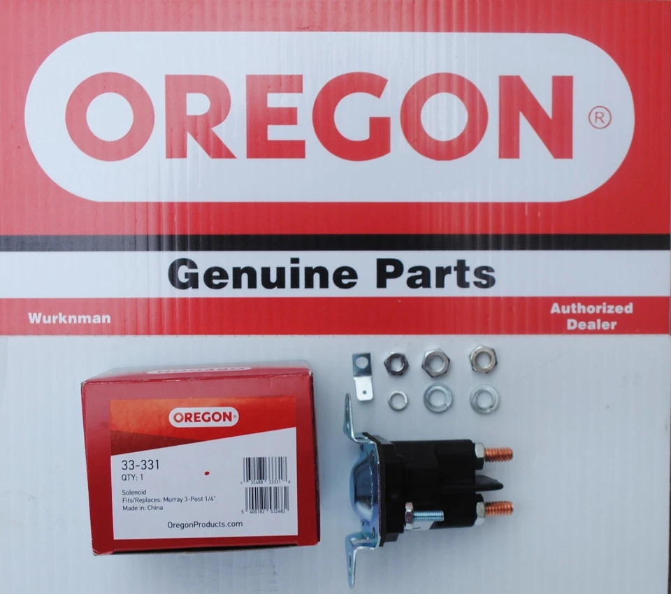 Solenoide 33-331 compatible con Murray 52323, 53716, 782966, 91291, 924285 Foto 1 de 1