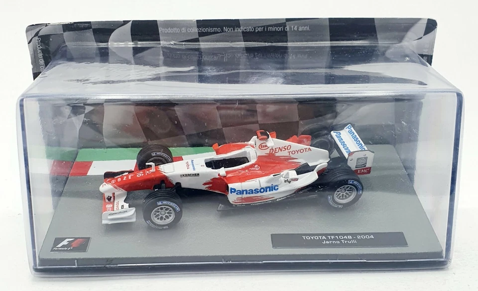 EBOND Toyota TF104B - 2004 - Jarno Trulli - Die cast - 1/43 0067. - Immagine 1 di 1