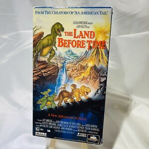 The Land Before Time (VHS, 1989) VTG Lucas/Spielberg Universal